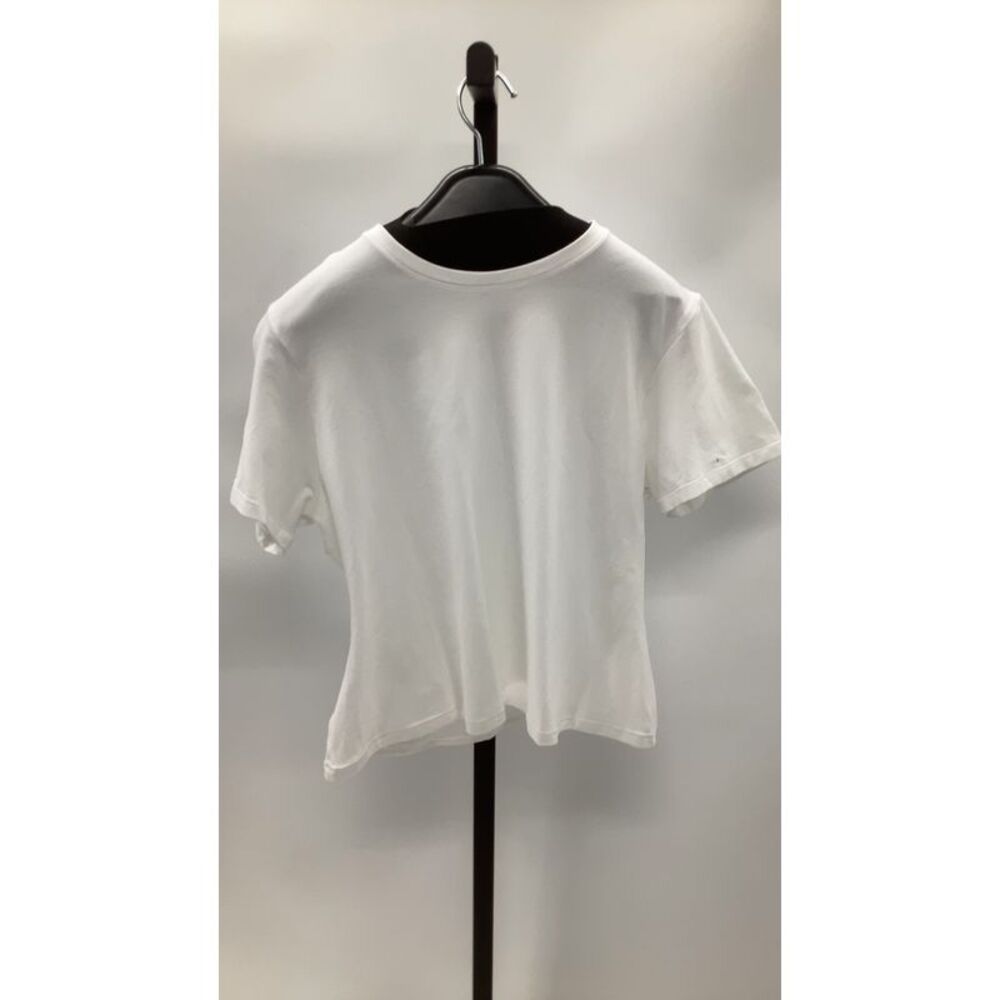 Quince White Short Sleeve Crewneck Tee
